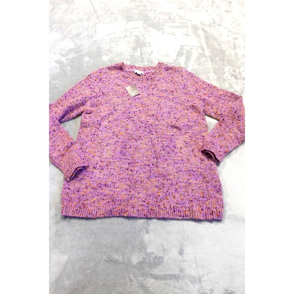 J. Jill Sweaters - J.Jill Women's Size XS Petite Persian Violet Multi Harvest Moon Sweater NWT